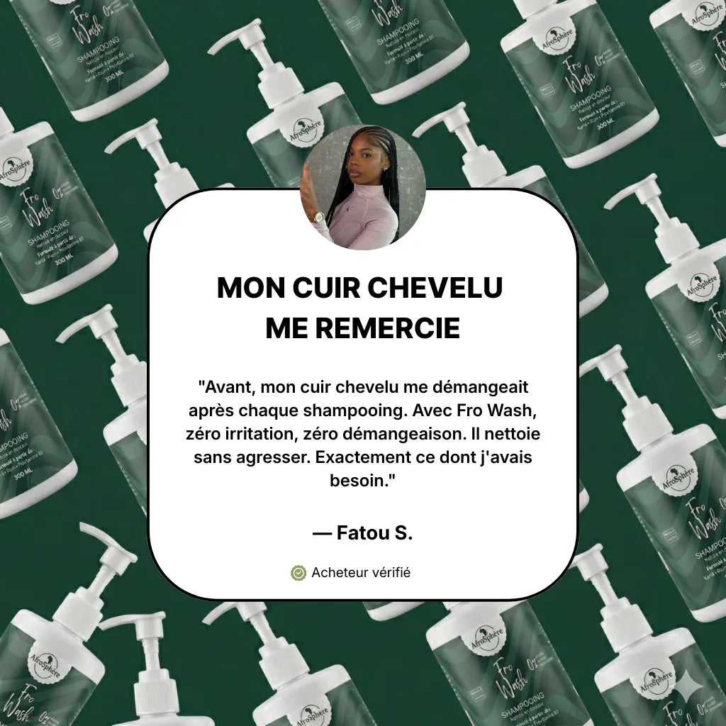 Fro Wash - Shampooing Doux et Hydratant - Afrosphère