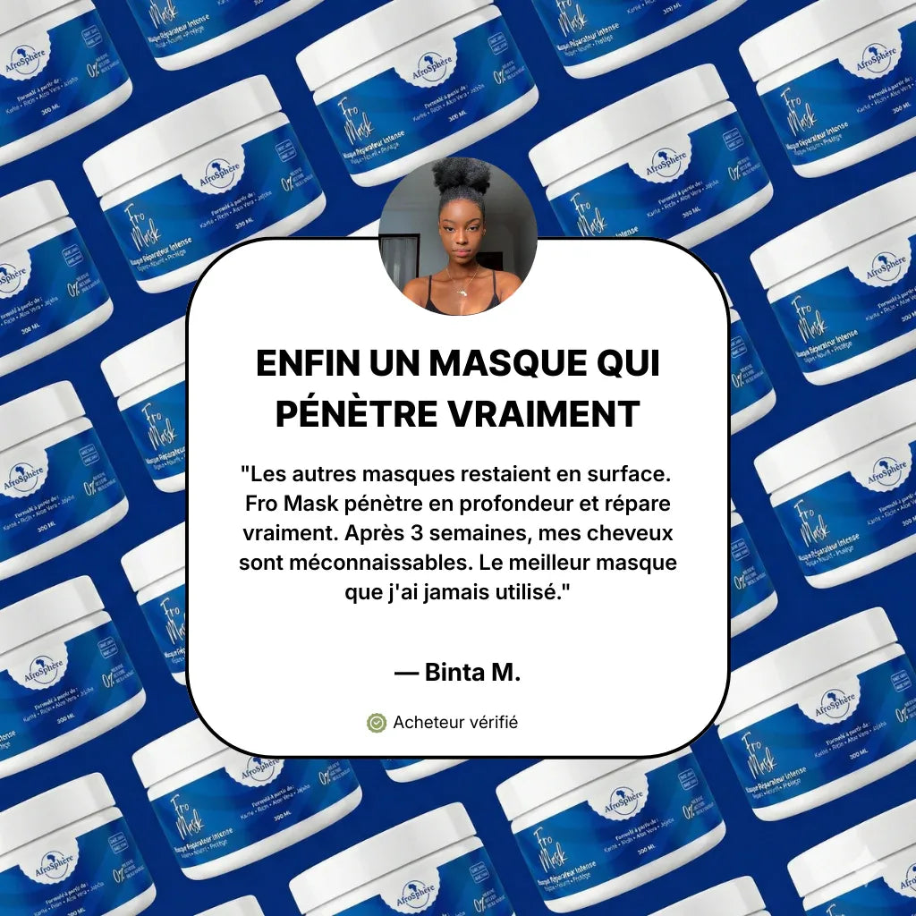 Fro Mask - Masque nourrissant et réparateur - Afrosphère