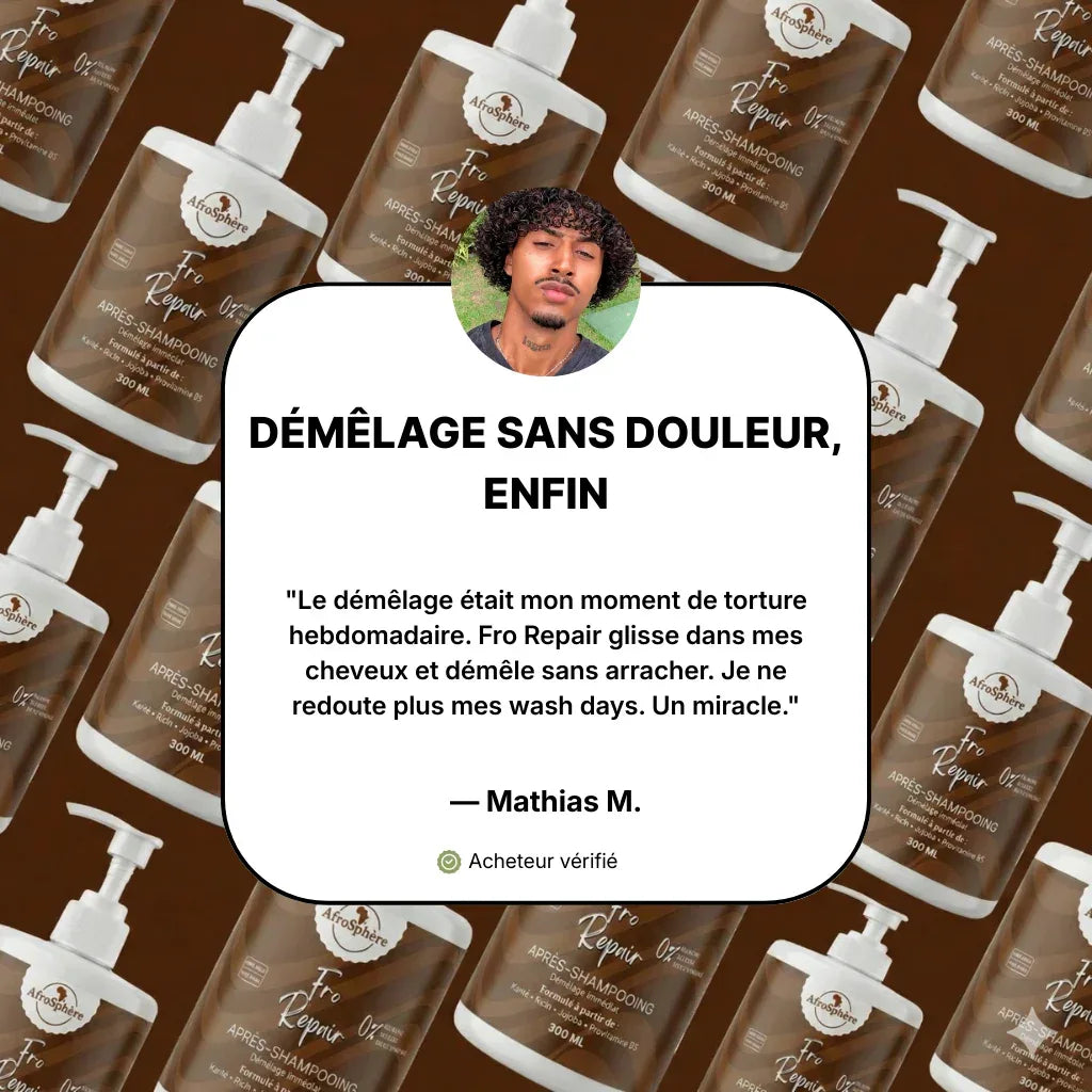 Fro Repair - Après-shampooing réparateur et démêlant - Afrosphère