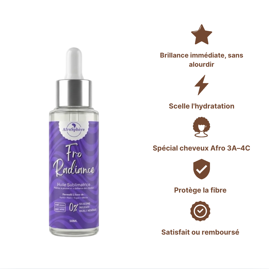 Fro Radiance - Huile Stimulante Pousse & Éclat