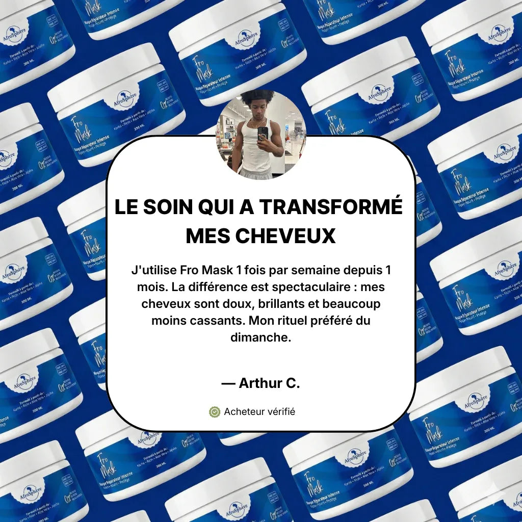 Fro Mask - Masque nourrissant et réparateur - Afrosphère
