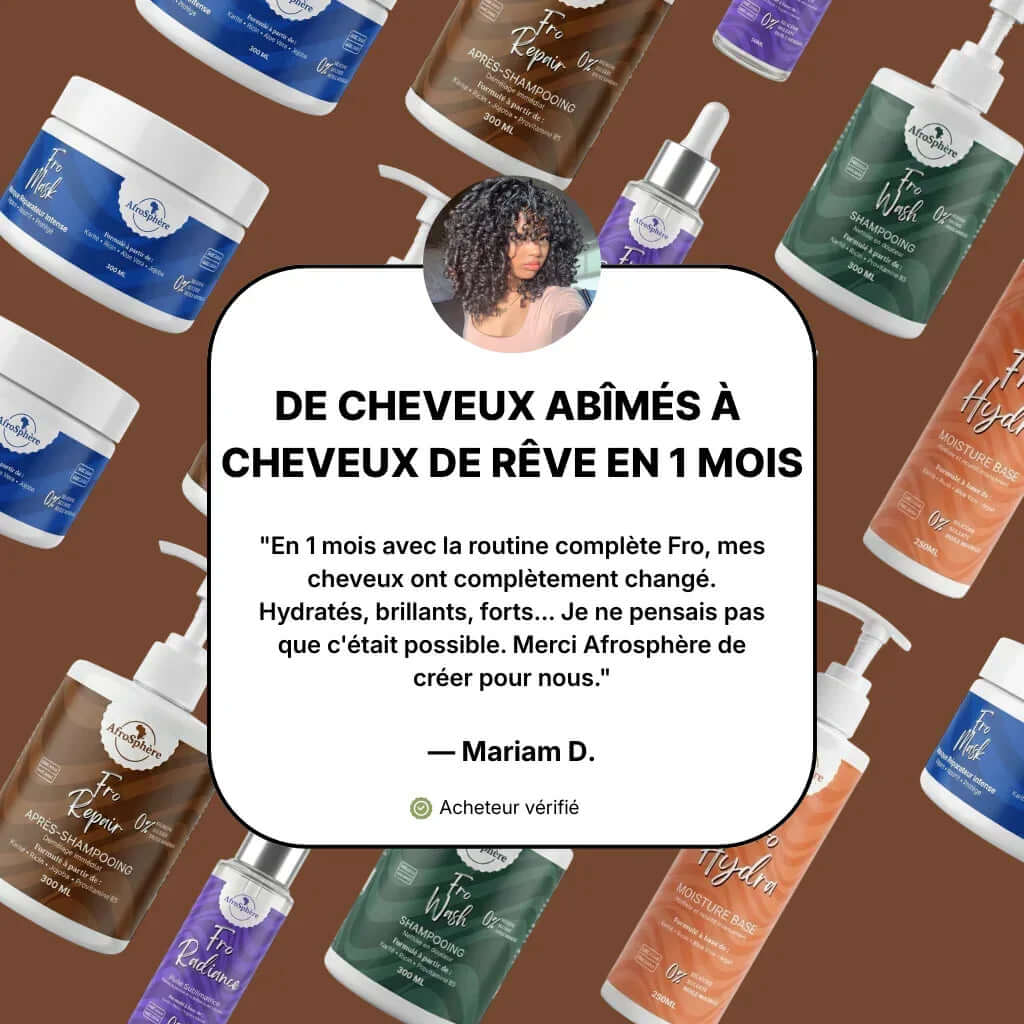 Routine cheveux crépus - Afrosphère