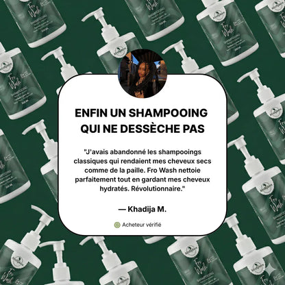 Fro Wash - Shampooing Doux et Hydratant - Afrosphère