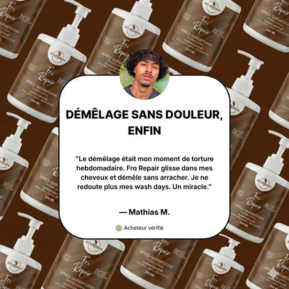 Fro Repair - Après-shampooing réparateur et démêlant - Afrosphère