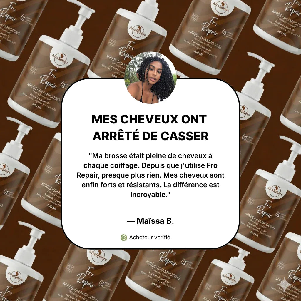 Fro Repair - Après-shampooing réparateur et démêlant - Afrosphère
