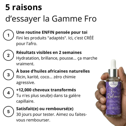 Routine cheveux crépus - Afrosphère