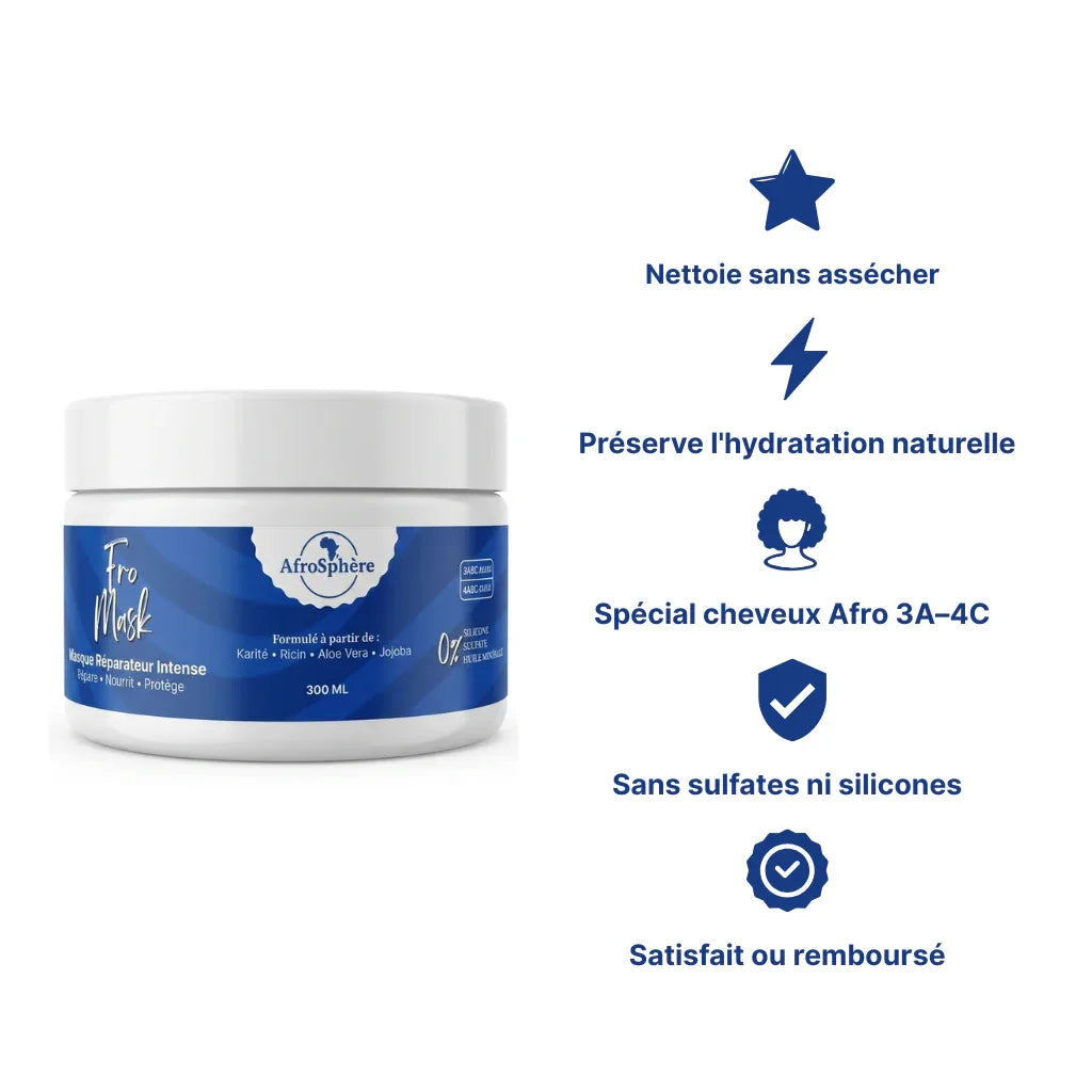Fro Mask - Masque nourrissant et réparateur - Afrosphère